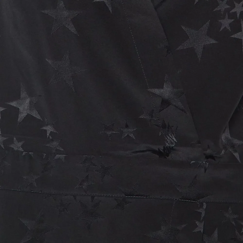 Zadig & Voltaire Black Stars Jacquard Ravy Dress L - Picture 3 of 7